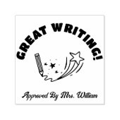 Grote Job PENCIL Grading Aanmoediging Leraar Zelfinktende Stempel (Design)