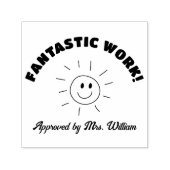 Grote Job SUN glans Grading Aanmoediging Leraar Zelfinktende Stempel (Design)