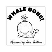 Grote Job WALVIS Grading Aanmoediging Leraar Zelfinktende Stempel (Design)