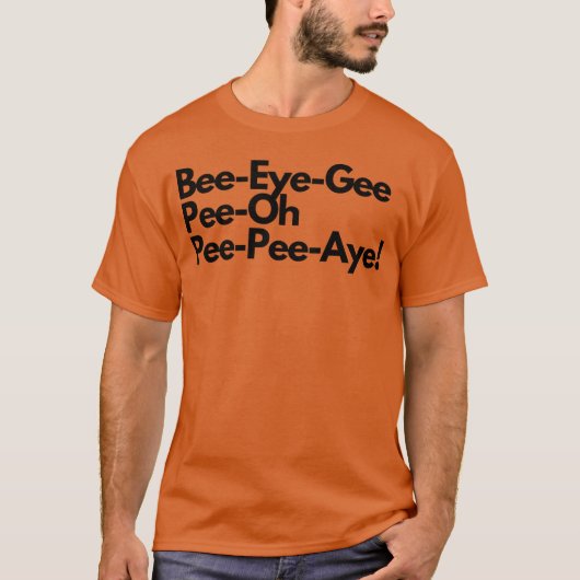 grote jongen t-shirt (Voorkant)