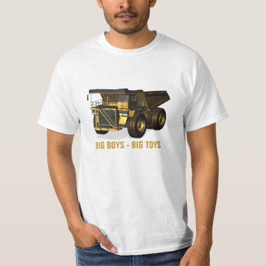 Grote jongens - groot speelgoed t-shirt (Voorkant)