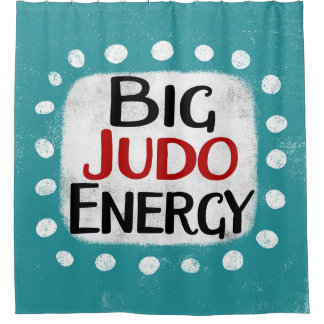 Grote Judo Energie Douchegordijn