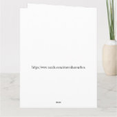 Grote Kaart Liefde / Dank u (Achterkant)