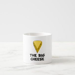 Grote kaas espresso kop