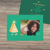 Grote Kaas Foto Kerstkaart