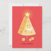 Grote Kaas Kerstkaart (Voorkant)