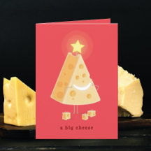 Grote Kaas Kerstkaart