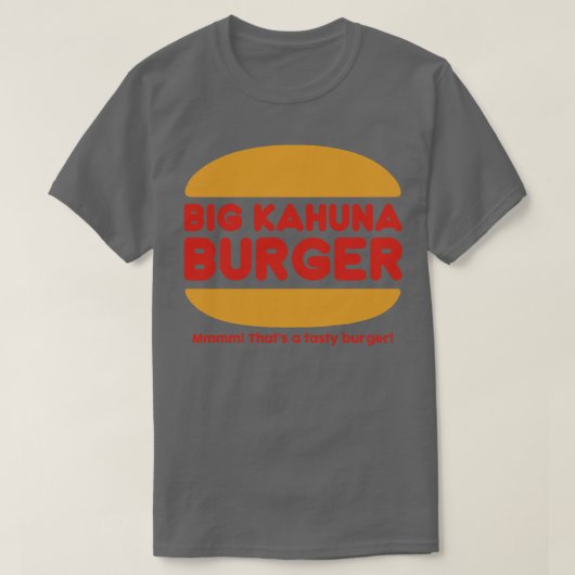 Grote Kahuna Burger 90s Stijl T-shirt (Design voorkant)