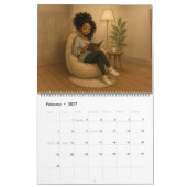 Grote kalender voor zwarte vrouwen 2026 (Feb 2027)
