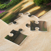 Grote Kamer in Bos Jigzaag Puzzle Legpuzzel (Zijkant)