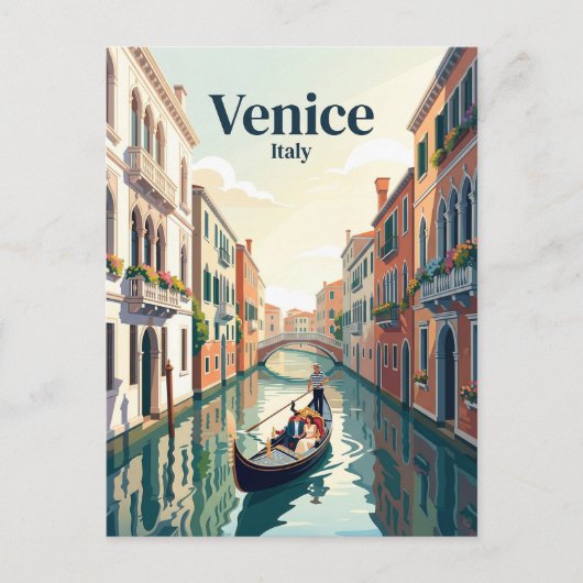Grote Kanaal Italië Briefkaart (Voorkant)