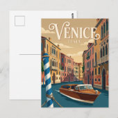Grote Kanaal Italië Briefkaart (Voorkant / Achterkant)