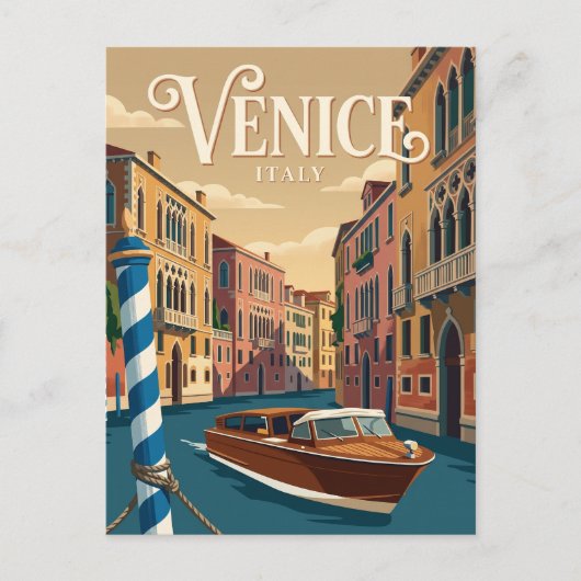 Grote Kanaal Italië Briefkaart (Voorkant)