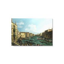 Grote Kanaal Venetië Canaletto Olie Schilderij 16K