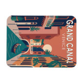 Grote Kanaal Venetië Travel Art  Magneet (Horizontaal)