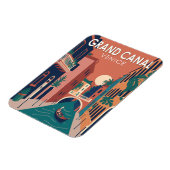 Grote Kanaal Venetië Travel Art  Magneet (Linkerzijde)