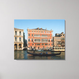 Grote Kanaal, Venetië, Veneto, Italië Canvas Afdruk
