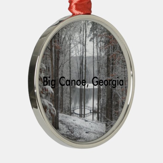 Grote Kano, Georgië Metalen Ornament (Rechts)