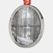 Grote Kano, Georgië Metalen Ornament (Links)