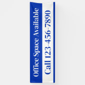 Grote Kantoor die zakelijk onroerend goed leasen Spandoek (Verticaal)