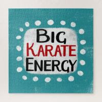 Grote Karate Energie Jigsaw Puzzel