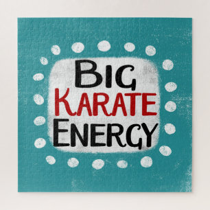 Grote Karate Energie Jigsaw Puzzel