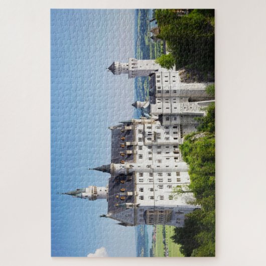 Grote kasteel legpuzzel (Verticaal)