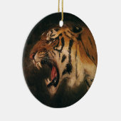  grote kat in de grote tijger, wilde dieren keramisch ornament (Rechts)