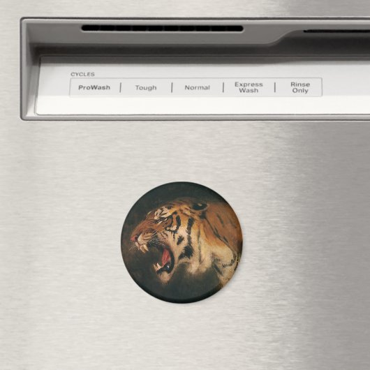  grote kat in de grote tijger, wilde dieren magneet