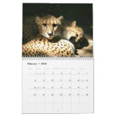 Grote kat kiest je jaar kalender (Feb 2026)