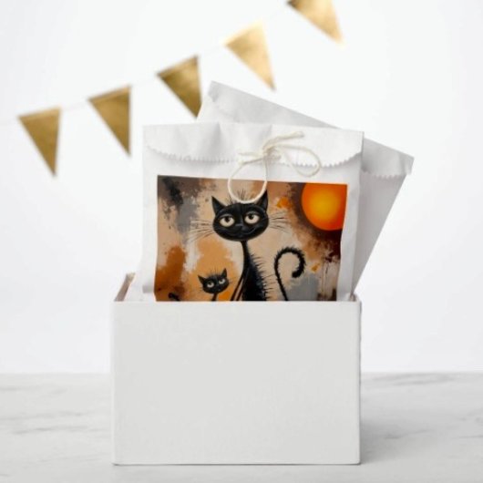 Grote Kat Kleine Kat Halloween Bedankzakje