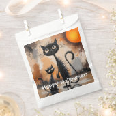 Grote Kat Kleine Kat Halloween Bedankzakje (Geknipt)