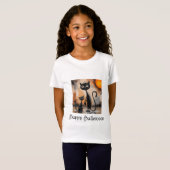 Grote Kat Kleine Kat Halloween T-shirt (Voorkant volledig)