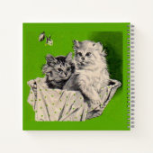 grote kat kleine kat notitieboek (Achterkant)