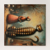 Grote kat legpuzzel (Horizontaal)