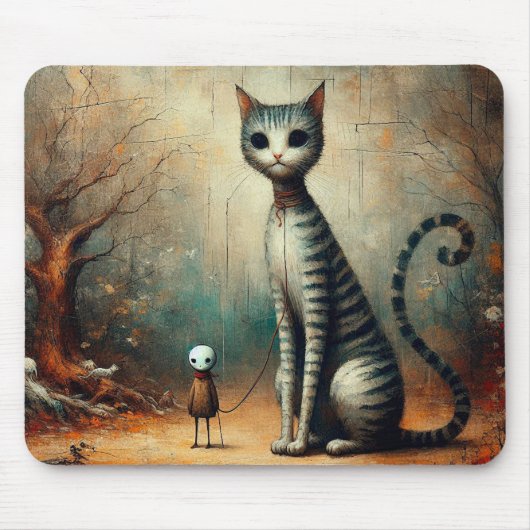 Grote kat muismat (Voorkant)