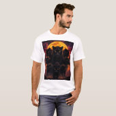 grote kat t-shirt (Voorkant volledig)