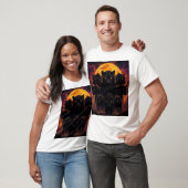 grote kat t-shirt (Unisex)