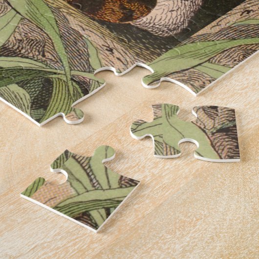 Grote kat (tijger en luipaard) legpuzzel (Zijkant)