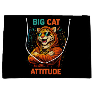 Grote Katachtige Attitude Groot Cadeauzakje