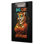 Grote Katachtige Attitude Klembord (Links)
