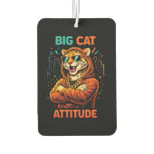Grote Katachtige Attitude Luchtverfrisser (Achterkant)