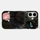 Grote Katachtige Zwarte Panter Case-Mate iPhone Case (Achterkant (horizontaal))