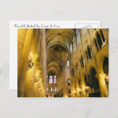 Grote kathedraal briefkaart (Voorkant / Achterkant)