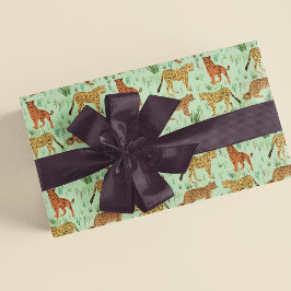 Grote katten in de gras tissuepapier