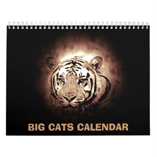 Grote katten kalender (Hoes)