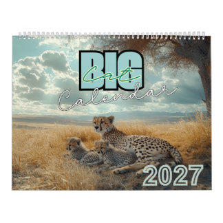 Grote katten muurkalender 2027 kalender