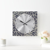 Grote katten vierkante klok (Huis)