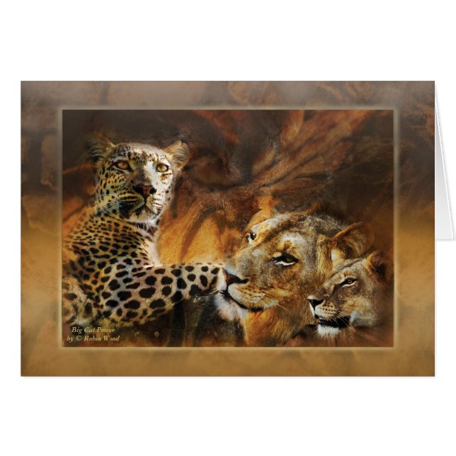 Grote kattenroofdier (Voorkant Horizontaal)