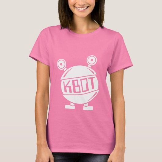 Grote KBOT-logo op vrouwen T-shirt (Voorkant)